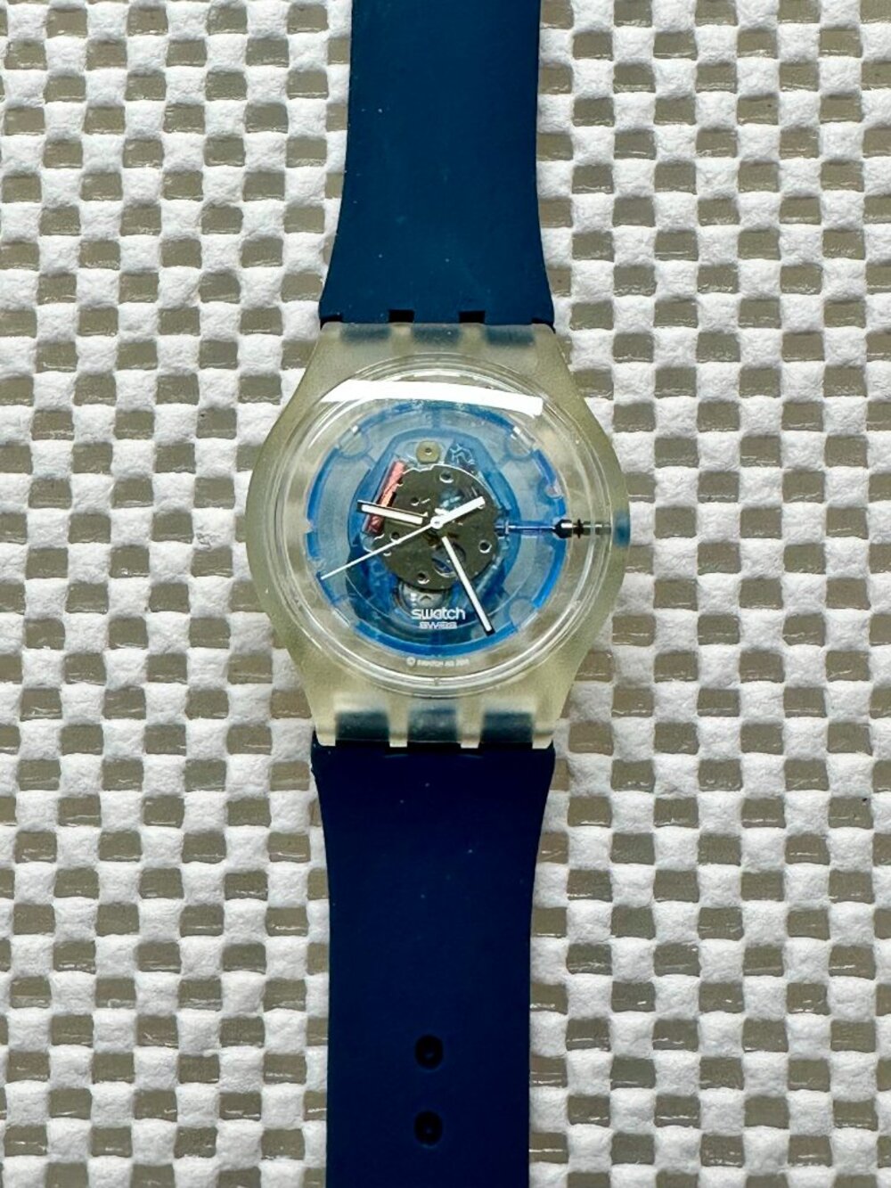 Swatch Watch Blue Man Group SUJK104C Classic